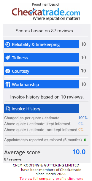 Highly rated on Checkatrade